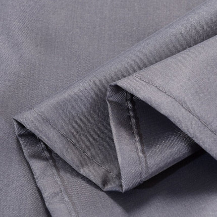 Enfärgat mörkgrått duschdraperi