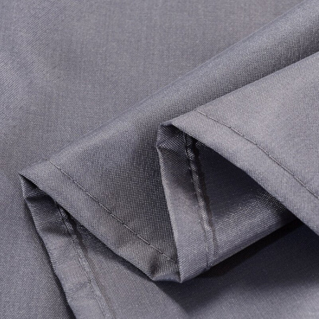 Enfärgat mörkgrått duschdraperi