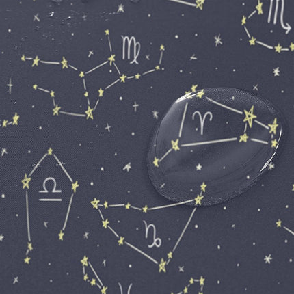 Duschdraperi med stjärnbilder och stjärntecken