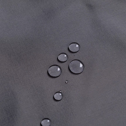 Enfärgat mörkgrått duschdraperi