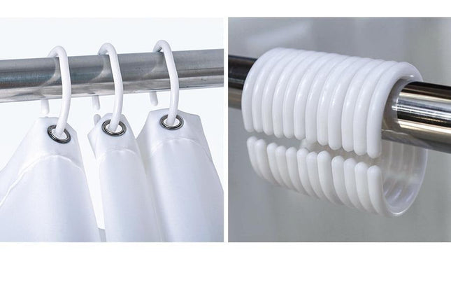 Duschdraperi med bin och bikupa