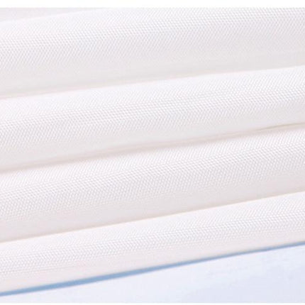 Vitt duschdraperi i textil