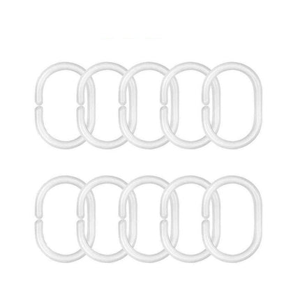 Duschdraperi med gethuvud och pentagram