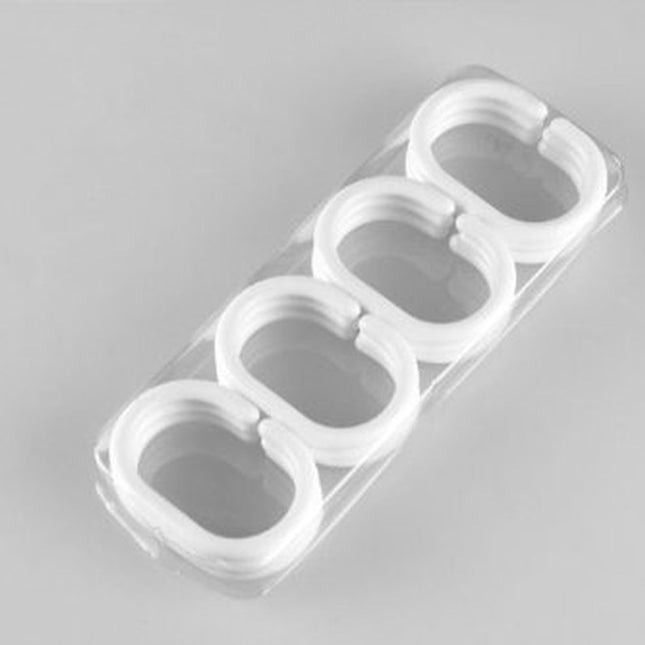 Duschdraperi med retro bioaffisch motiv