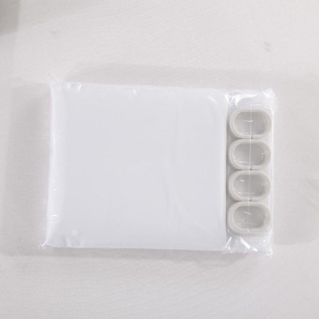 Extra långt duschdraperi för badrum