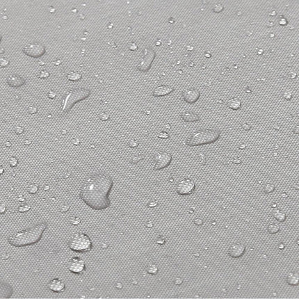 Enfärgat ljusgrått duschdraperi i tyg