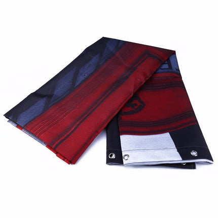 Duschdraperi med telefonkiosk och Big Ben