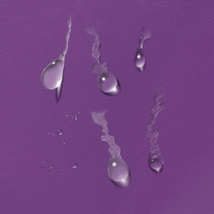 Enfärgat duschdraperi i lila tyg